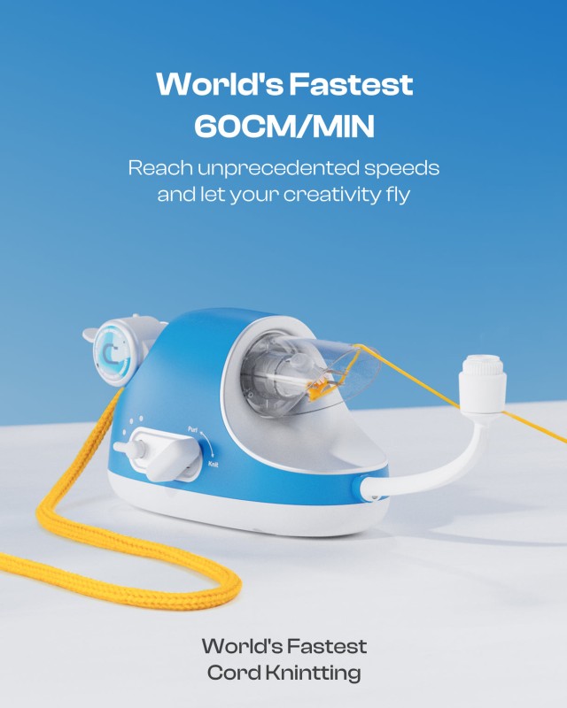 Caydo Electric I-cord KnittingTricotin Machine i1 Pro