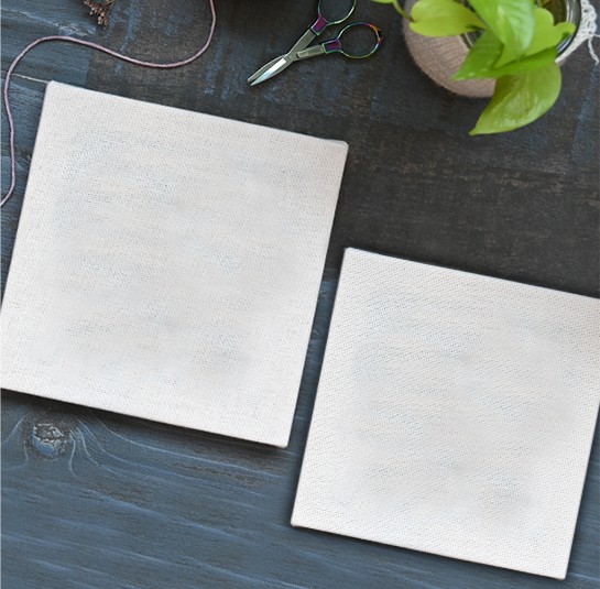 Pre Stretched Square Frames ( Set Of 2 ) Pre Stretched Square Frames ( Set Of 2 )